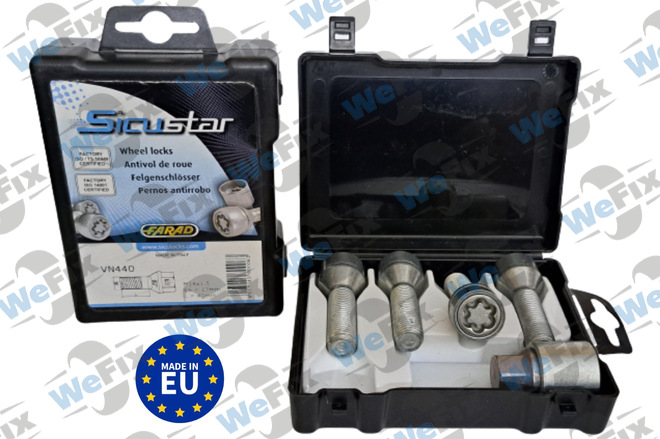 Секретні болти FARAD SICUSTAR конус 14x1,5х40  1 ключ