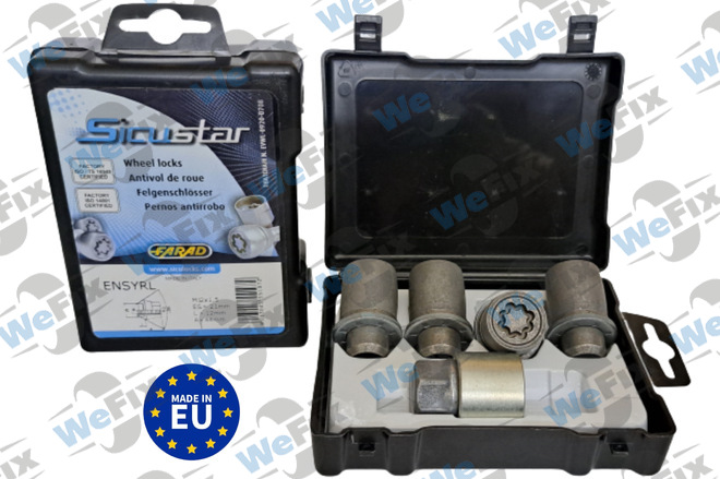 Секретні гайки FARAD SICUSTAR з шайбою Toyota 12x1,5х44 кл.21  1 ключ