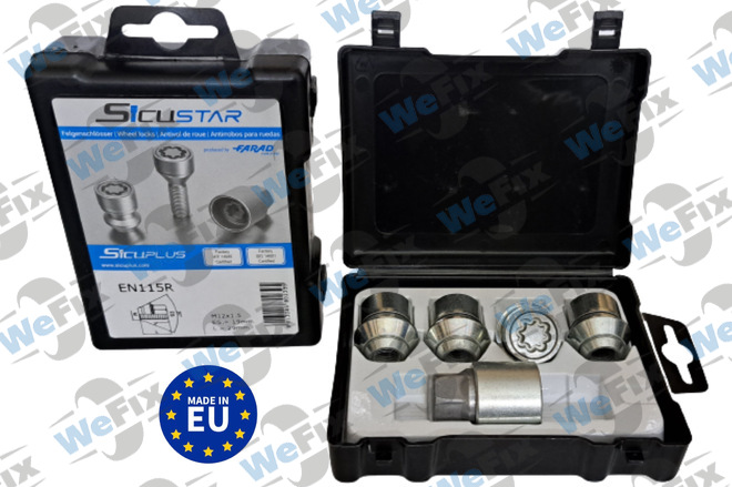 Секретні гайки FARAD SICUSTAR конус Ford 12x1,5х29 кл.19  1 ключ
