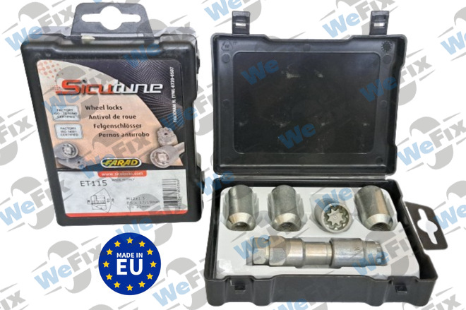 Секретні гайки FARAD SICUTUNE конус 12x1,5х23 кл.19 1 ключ