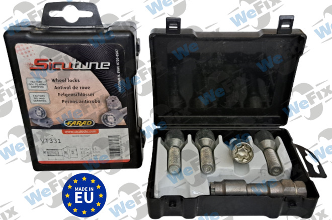 Секретні болти FARAD SICUTUNE конус 12x1,25х31  1 ключ