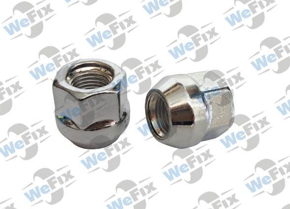 Гайка колісна відкрита M12x1,25x22 конус ключ 19 хром. Фото 2
