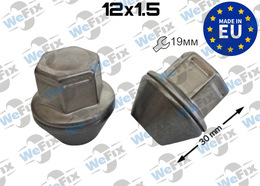 Гайка колісна закрита M12x1,5x30 нерухомий конус ключ 19 Ford оригінал FEBI
