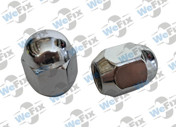 Гайка колісна закрита M12x1,5x30 конус ключ 21 хром. Фото 2