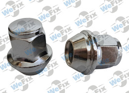 Гайка колісна закрита M12x1,5x32 конус ключ 19 нерухомий конус хром Ford (аналог USA)