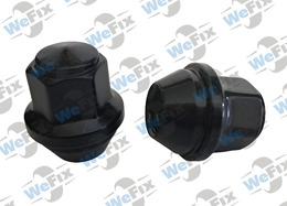 Гайка колісна закрита M12x1,5x32 конус ключ 19 нерухомий конус чорна Ford (аналог USA)