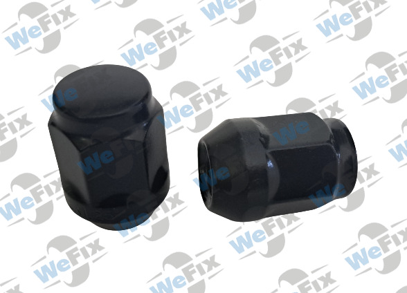Гайка колісна закрита M12х1,25х35 конус ключ 21 чорна. Фото 2