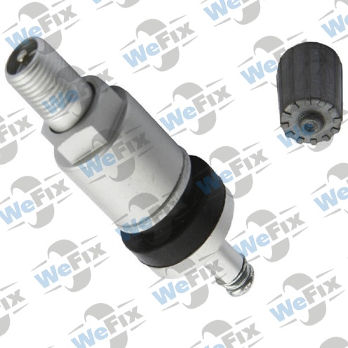 Вентиль TPMS-08 алюмінієвий під датчик тиску (зрізаний з обох боків) Citroen, Fiat, Jeep, Peugeot