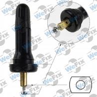 Вентиль TPMS-04 гумовий під датчик тиску (зрізаний з обох боків) Chevrolet, Fiat, Jeep, Opel