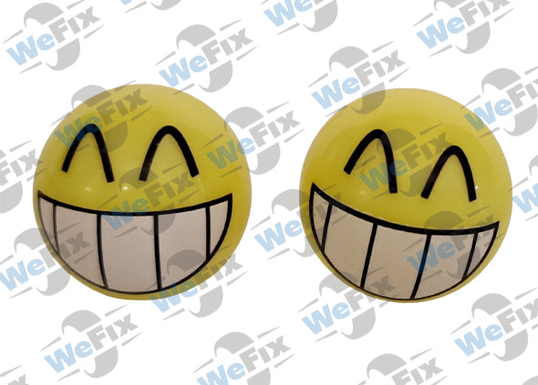 Набір ковпачків на вентиля Happy Smile (4шт)