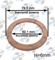 Центрувальне кільце 79.5/60.1 Momo/Avus/Mille Miglia 6mm