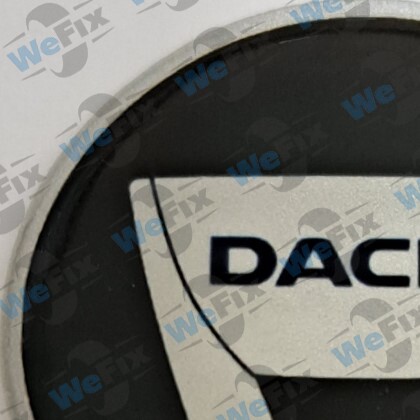 Наклейка Dacia 60мм силікон