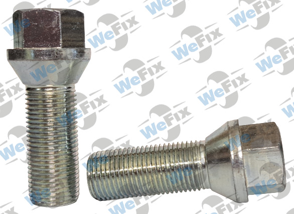 Болт колісний M14х1,25x30 конус цинк ключ 17 . Фото 2
