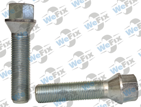 Болт колісний M14х1,25x50 конус цинк ключ 17 . Фото 2