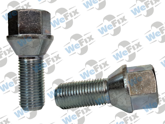 Болт колісний M12х1,25х25 конус цинк ключ 17. Фото 2