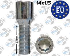 Болт колісний внутр.десятигранник M14х1,5x33 цинк (TORX) ITALY