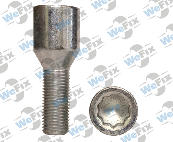 Болт колісний внутр.десятигранник M12х1,25x27 цинк (TORX). Фото 2