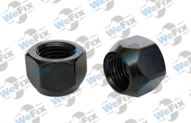 Гайка колісна відкрита M14х1,5x16 конус ключ 21 чорна. Фото 2