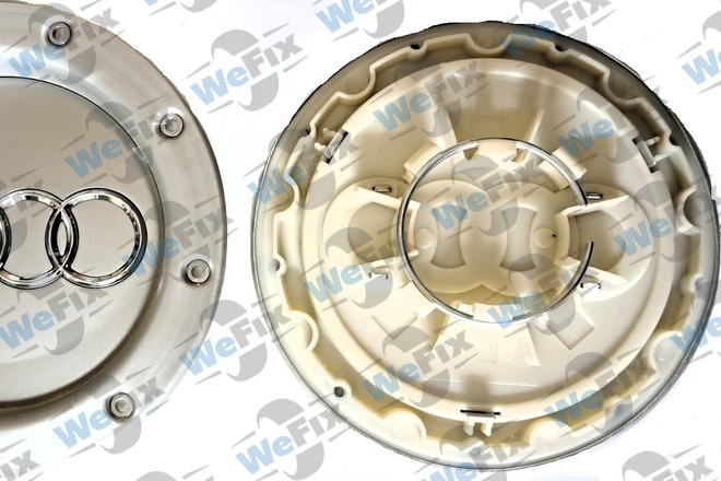 Ковпачок Audi (тарілка) 146/58 сірий 8DO601165K A3 A4 A5 A6 A7 A8 TT Q3 Q5 Q7