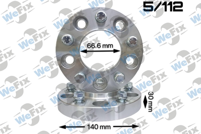 Проставка BMW 30мм 5/112 dia 66.6 з футорками 14х1,25 D=140