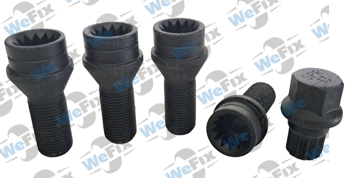 Секретні болти MAXGUARD  конус 14x1,25х26  2 ключі(кл.17) (ВН) чорні