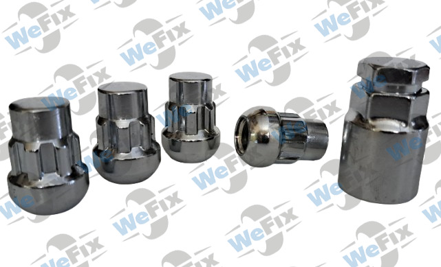 Секретні гайки Super Locks 12x1,5х34 сфера кл.19/21  2 ключa (ЗВ)
