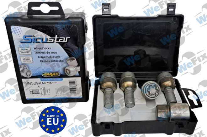 Секретні болти FARAD SICUSTAR рухома сфера 14x1,5х29  1 ключ 