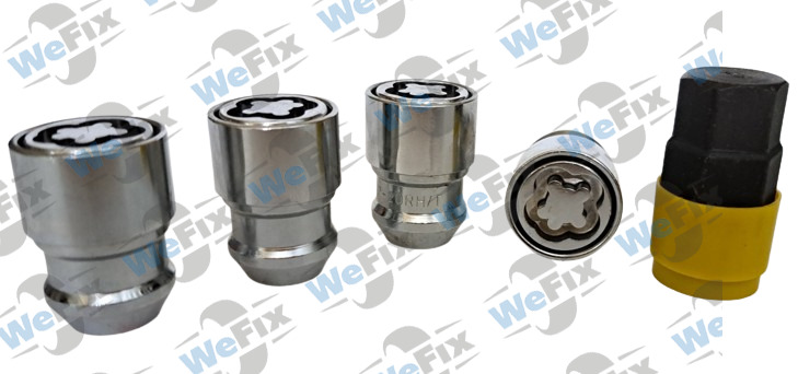 Секретні гайки MAXGUARD конуc 14x1,5х35 кл.19/21  2 ключa (BH)