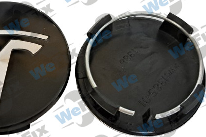 Ковпачок Tesla 57/51 чорно-срібний 6005879-00-A Model 3 Model S Model X