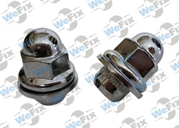 Гайка колісна закрита M12х1,5х38 прес-шайба ключ 21 Mitsubishi хром