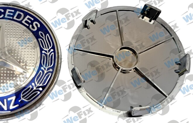 Ковпачок Mercedes 68/65 голубий W202 W220 W213 W210 W164 A180 A200 B180 B200 E200