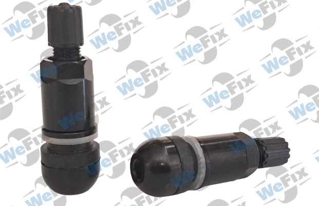 Вентиль TPMS-07 алюмінієвий під датчик тиску чорний Audi, BMW, Fiat, Mercedes, Porsche, Skoda, VW