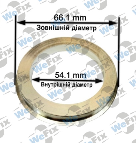 Центрувальне кільце 66.1/54.1 (алюміній)