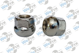 Гайка колісна відкрита M12x1,5x22 сфера ключ 19 хром 