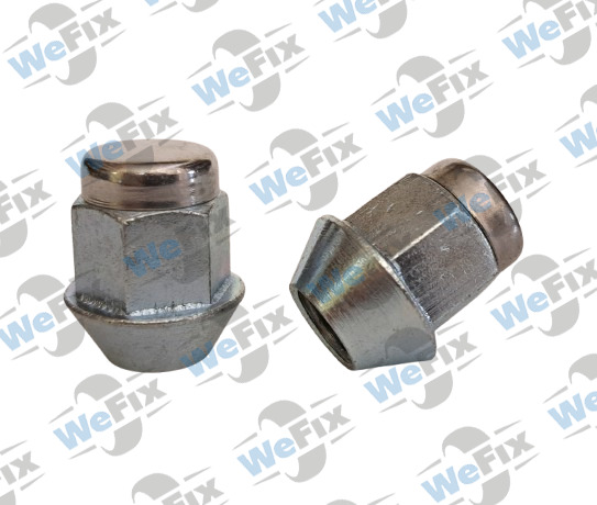 Гайка колісна закрита M1/2"-20х30 конус UNF ключ 19 цинк Italy з нерж. ковпачком. Фото 2