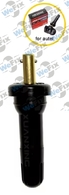 Вентиль TPMS-22 гумовий під датчик тиску зрізаний з 2-х боків з рух. фіксатором для датчика Autel