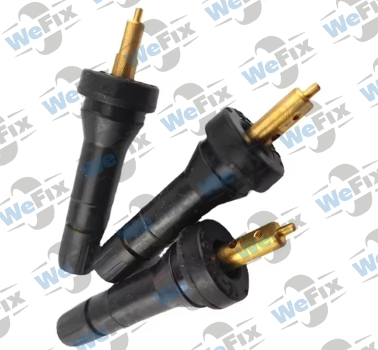 Вентиль TPMS-23 гумовий під датчик тиску зрізаний з 2-х боків з фіксатором Chery, Geely, Kia. Фото 2