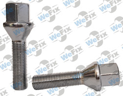 Болт колісний M12х1,25х50 конус хром ключ 17