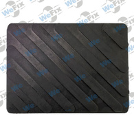 P19 Гумовий куб для домкратів тарілок 160x120x35мм STIX. Фото 3
