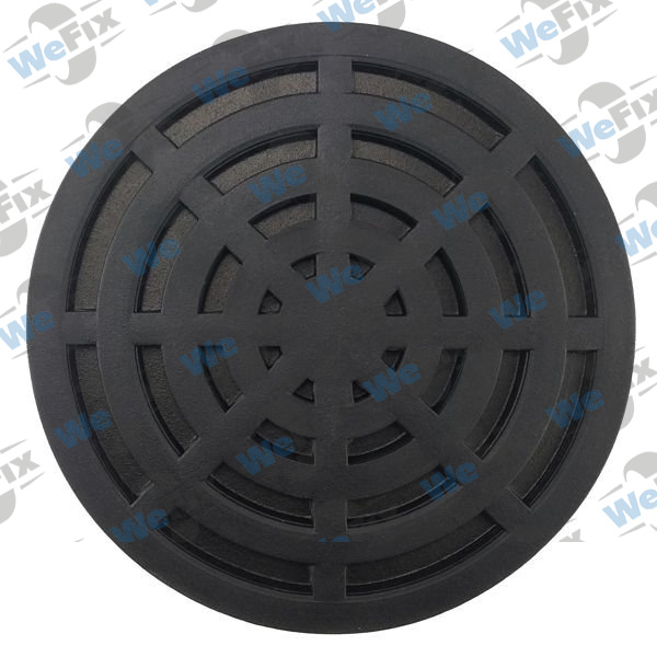 P16 Гумова накладка для двостійкового домкрата 140x130x25мм STIX. Фото 2