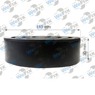 P5 Гума для гідравлічного домкрата 110x30 мм STIX. Фото 5