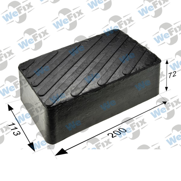 P4 Гума для платформних домкратів 200x113x72мм STIX. Фото 5