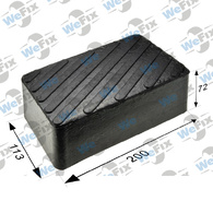 P4 Гума для платформних домкратів 200x113x72мм STIX. Фото 5