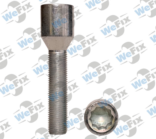 Болт колісний внутр.десятигранник M12х1,5x52 цинк (TORX) ITALY. Фото 2