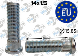 Шпилька колісна M14х1,5х50 шліц 15,85