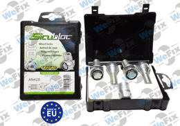 Секретні болти FARAD SICUBLOC конус 14x1,25х28 кл.17 1 ключ