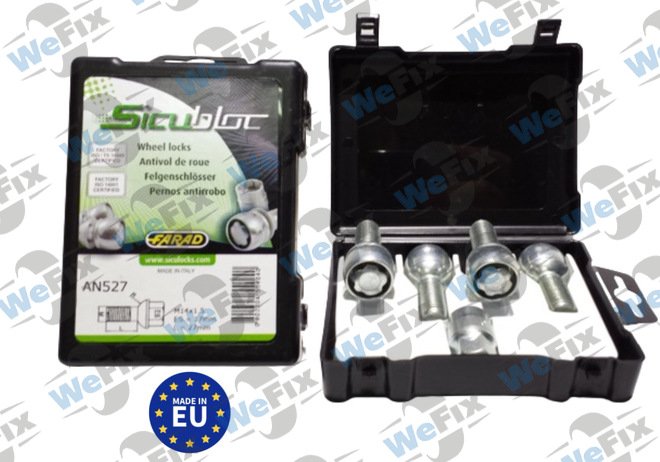 Секретні болти FARAD SICUBLOC сфера 14x1,5х40 кл.17 1 ключ