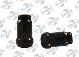 Гайка колісна закрита M12x1,25х35 конус ключ шліцевий чорна