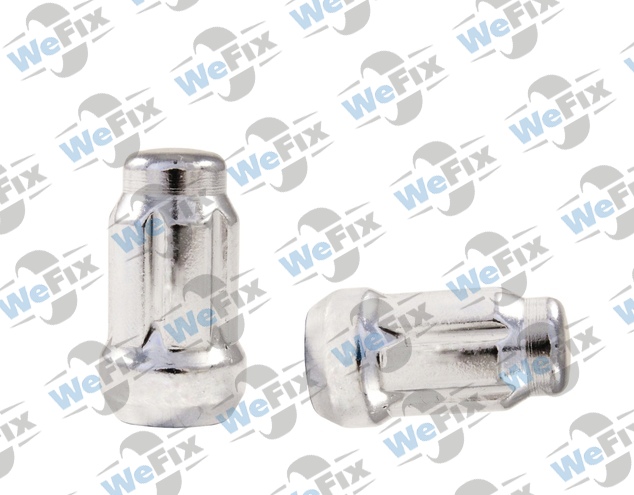Гайка колісна закрита M12x1,5х35 конус ключ шліцевий хром. Фото 2