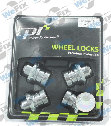Секретні гайки TPI з шайбою 12x1,5х37 кл.19/21 2 ключа Toyota, Lexus